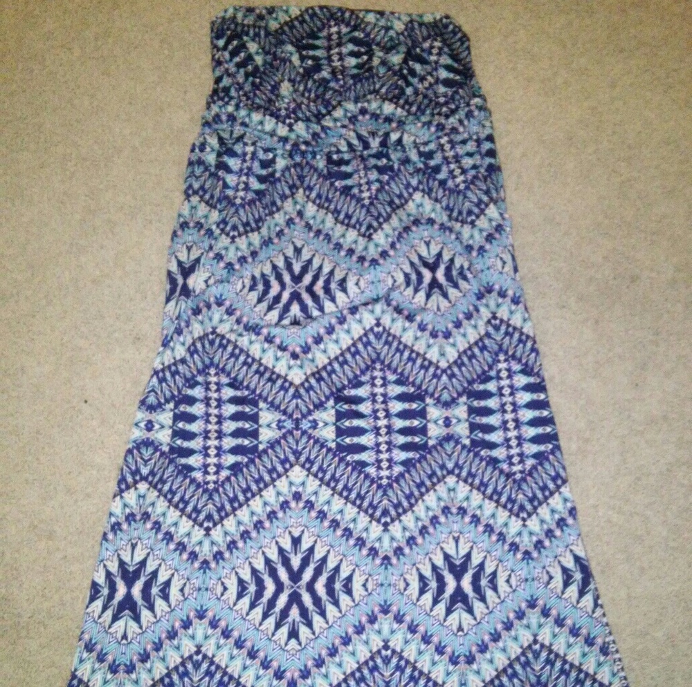 Strapless dress